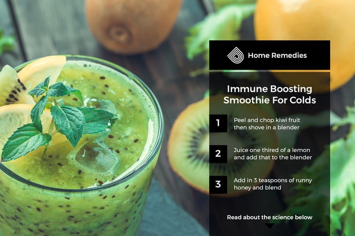 Immune Boosting Smoothie For Colds & Flu